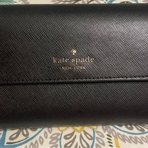 Like new black Kate Spade, wallet purse